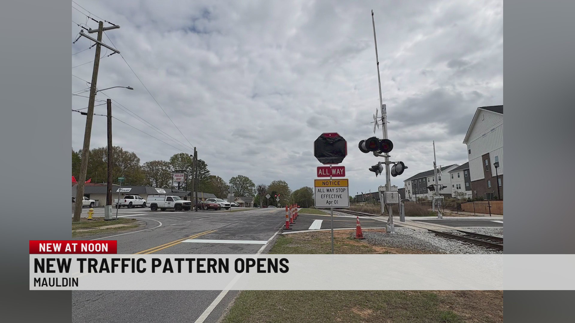 Busy Upstate intersection reopens with new traffic pattern
