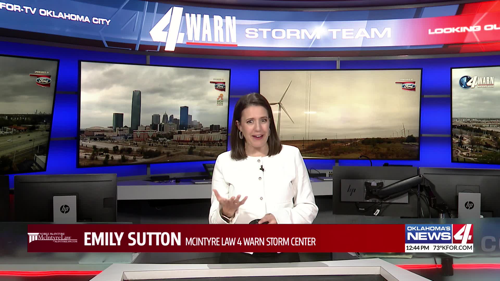 Emily Sutton tracks the latest severe weather timeline (4/1/26 12:45PM)