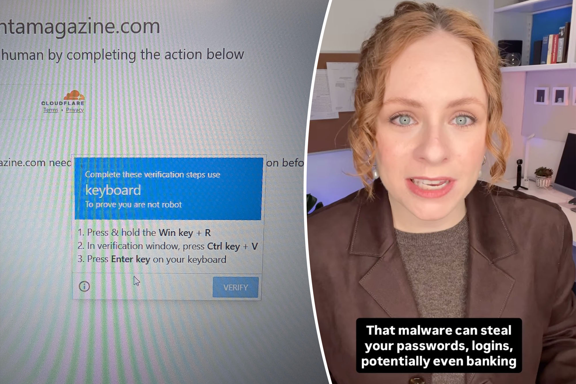 Latest malware scam weaponizes ‘I’m not a robot’ verification tests ...
