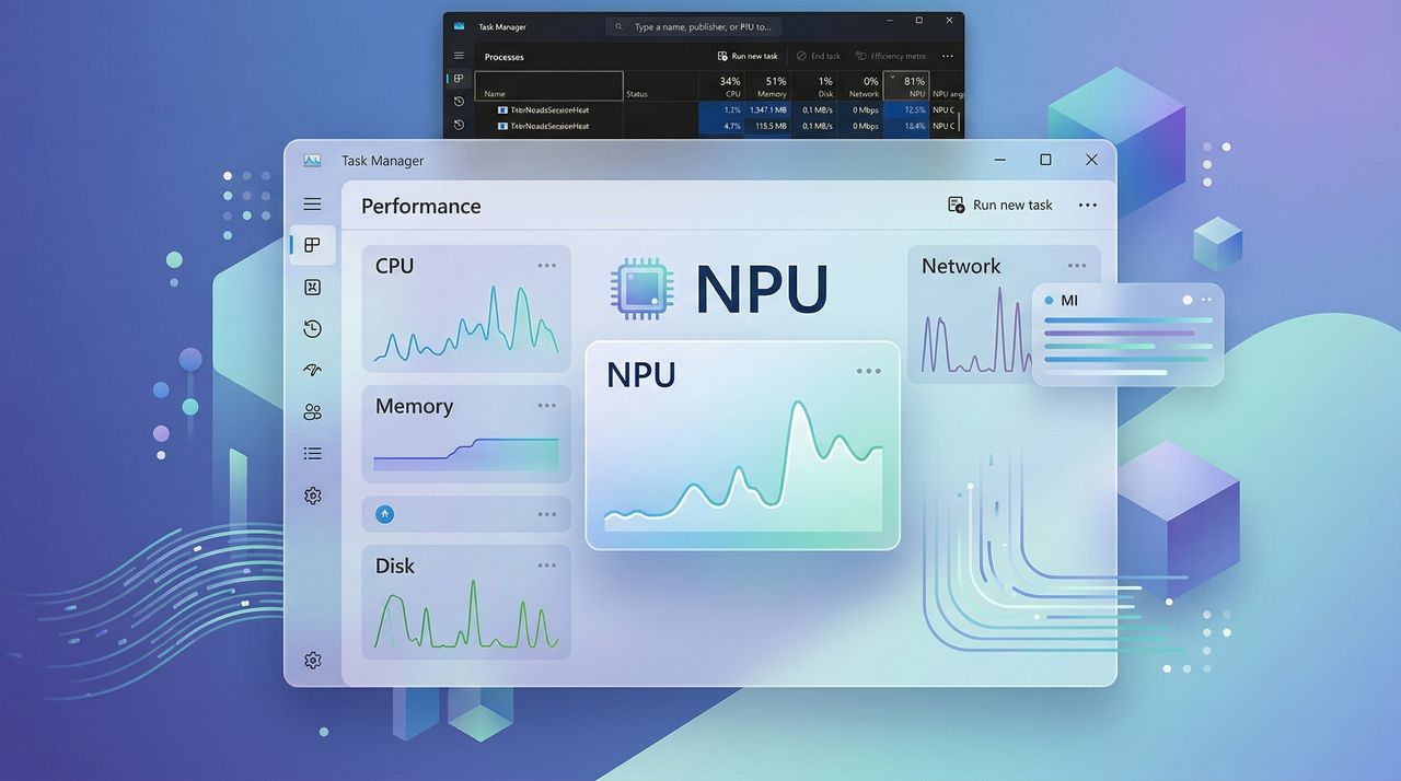 Windows 11 adds NPU usage to Task Manager so you can finally see what ...