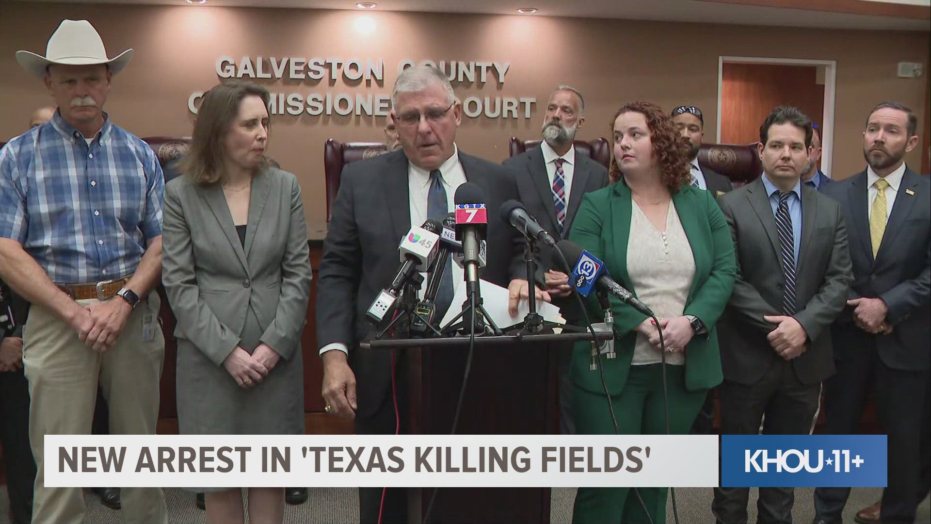 Authorities speak for first time since new arrest in 'Texas Killing ...