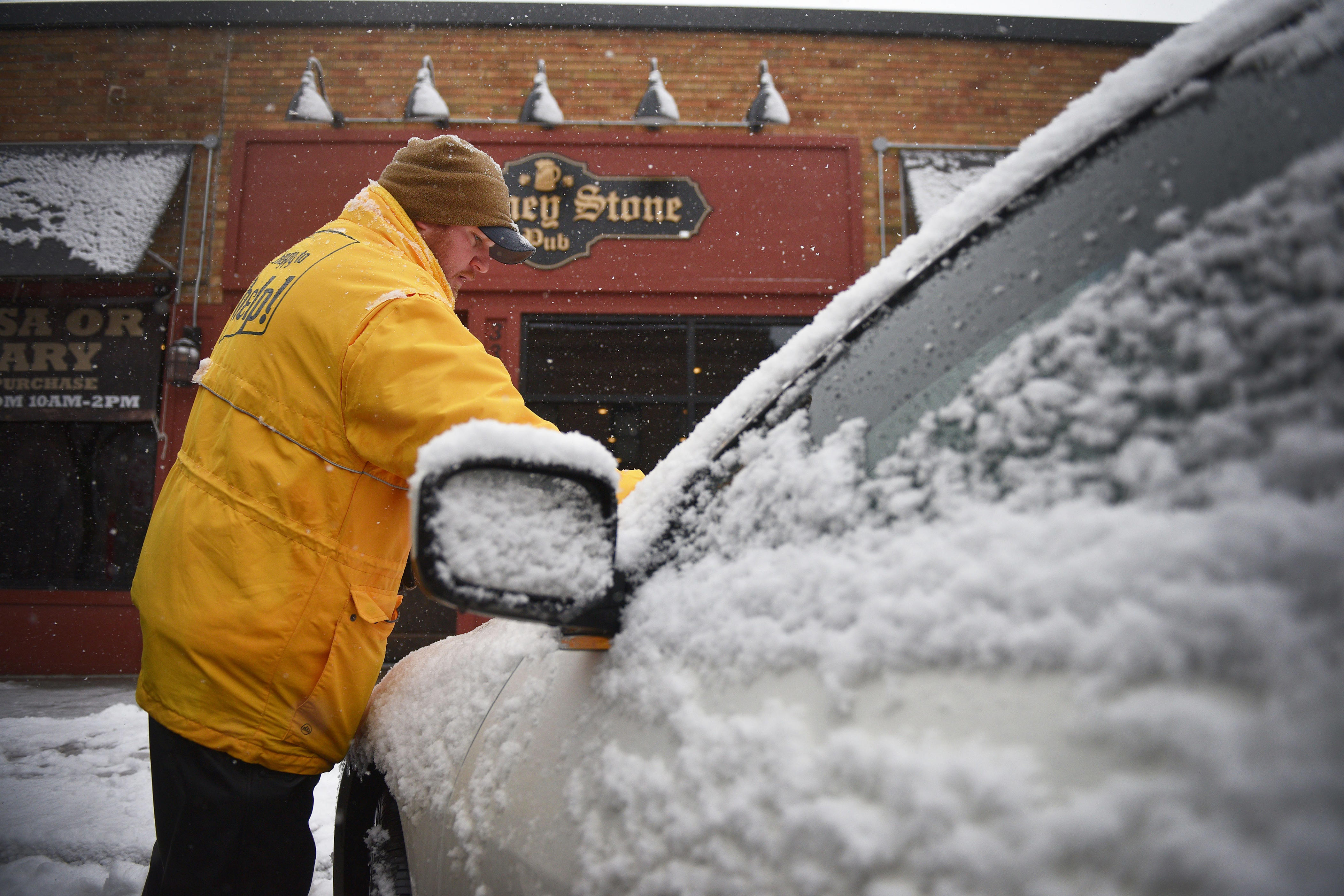 How much snow is South Dakota getting to start off April?<br><br>