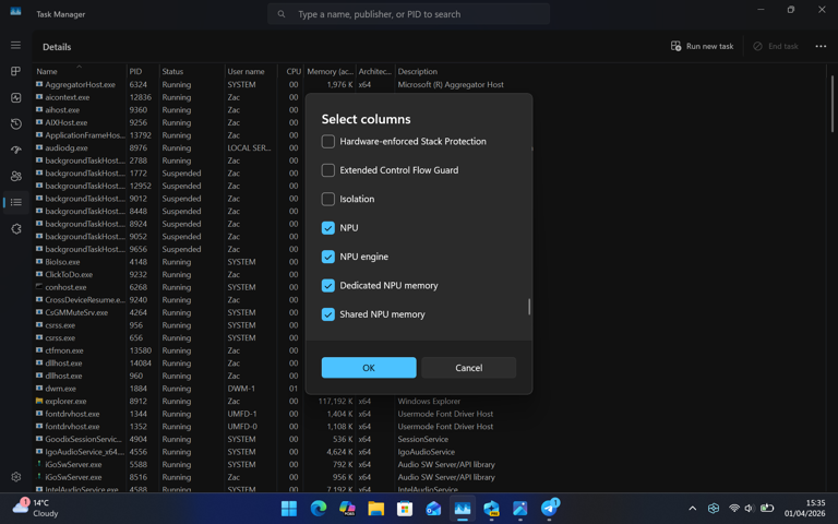 Windows 11 adds NPU usage to Task Manager so you can finally see what ...
