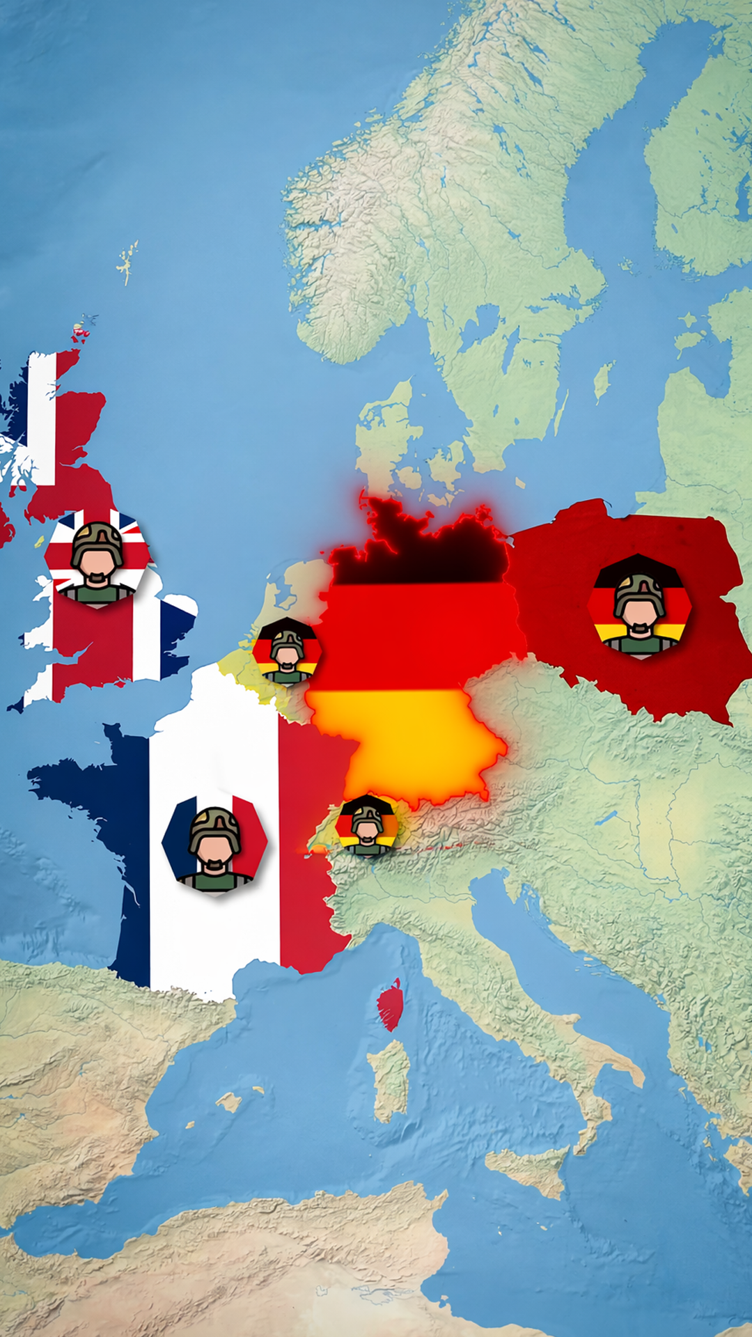 What if Germany rebuilt a global superpower army?