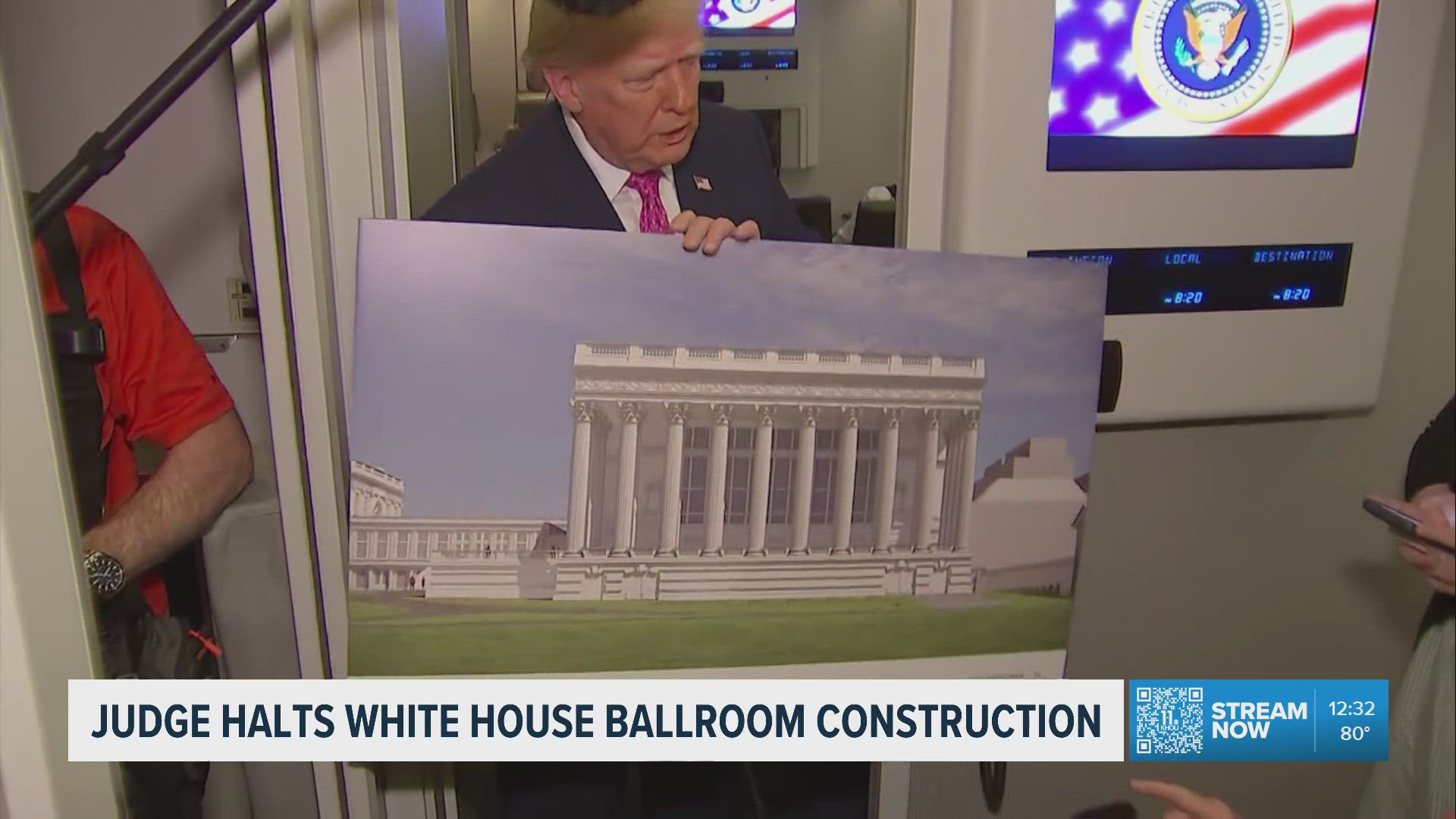 Federal judge halts Trump's $400M White House ballroom project