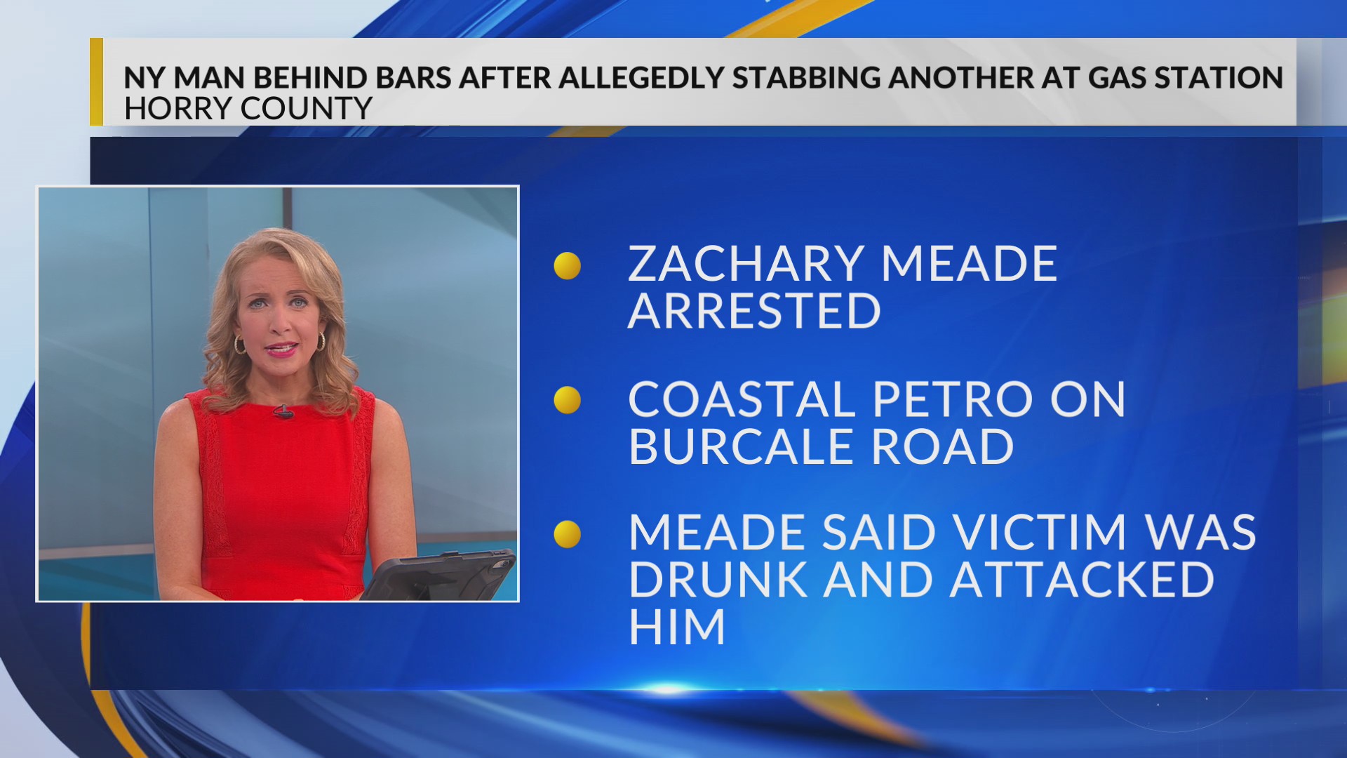 New York man charged in Horry County gas station stabbing, police say