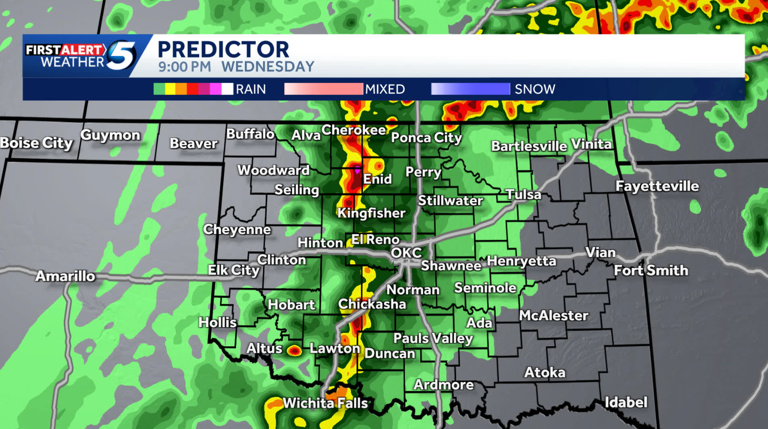 Hour-by-hour forecast: When will storms with a tornado and hail risk ...