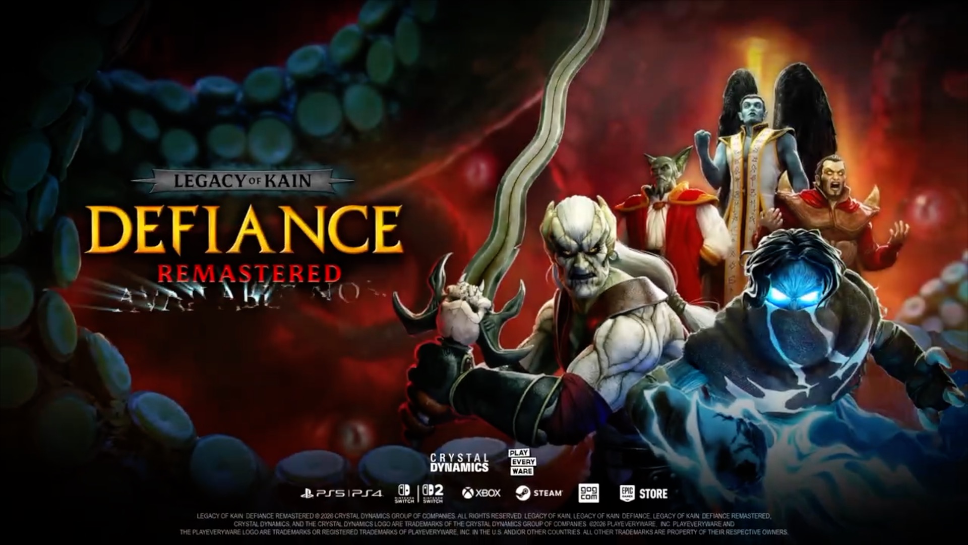 Legacy of Kain Defiance remastered official launch trailer