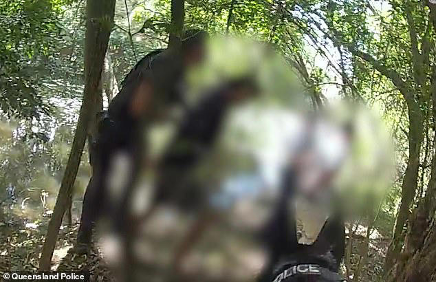 Tense moment group of teenagers accused of string of home invasions are ...