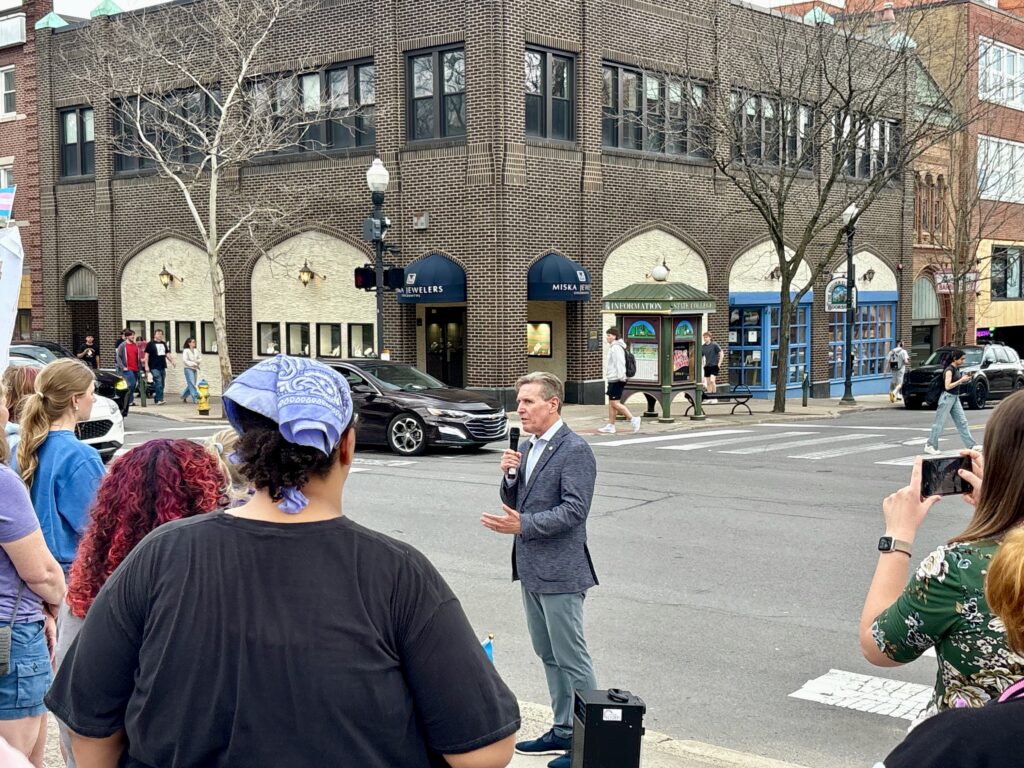 Transgender Day of Visibility rally in State College calls for advocacy ...