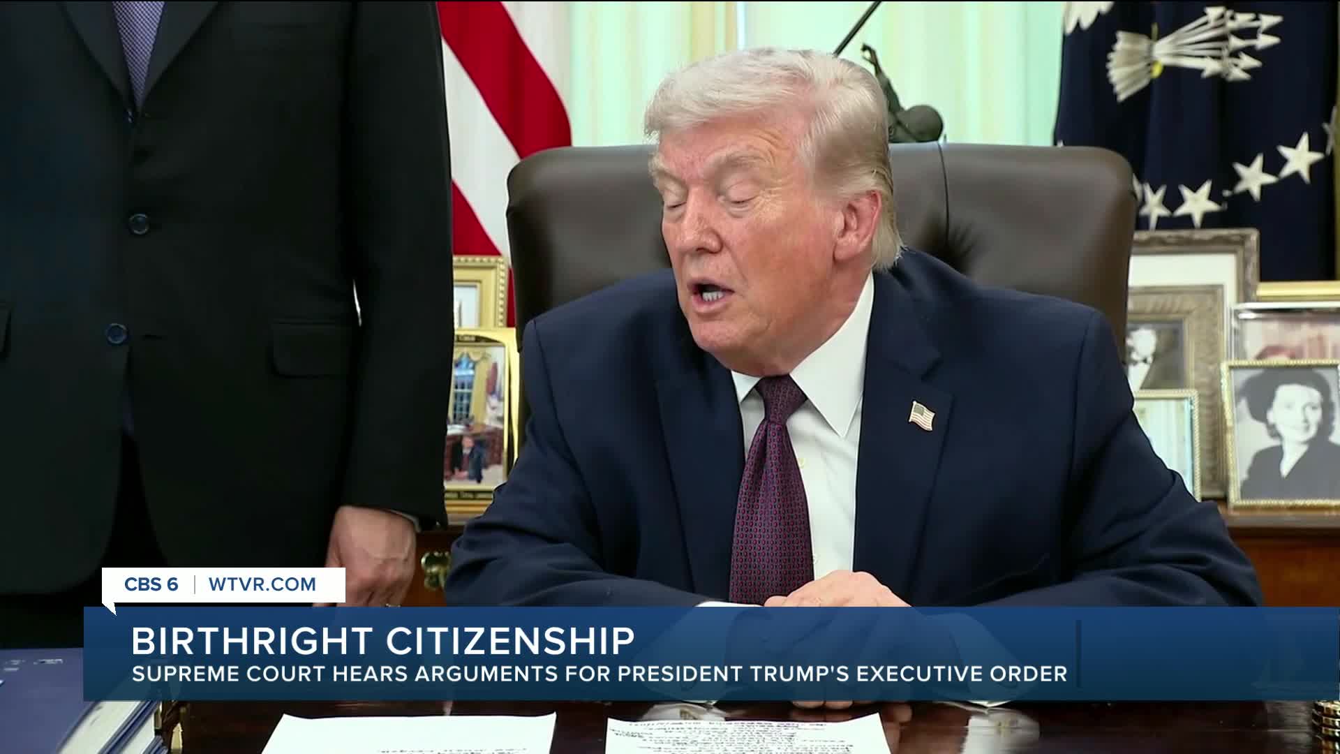Supreme Court hearing arguments on Trump's order to restrict birthright ...