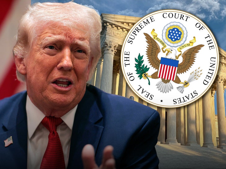 Trump shows up to Supreme Court hearing on birthright citizenship