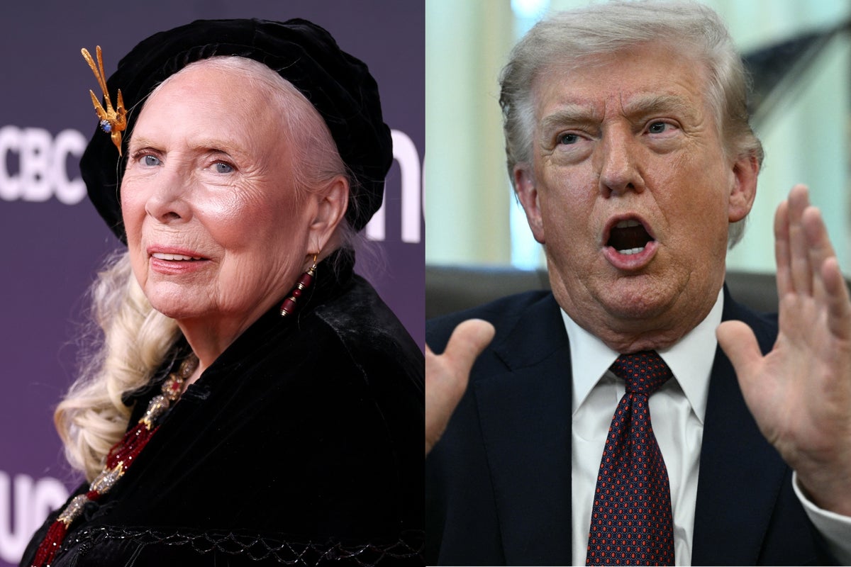 White House issues snarky response to Joni Mitchell’s Trump dig<br>