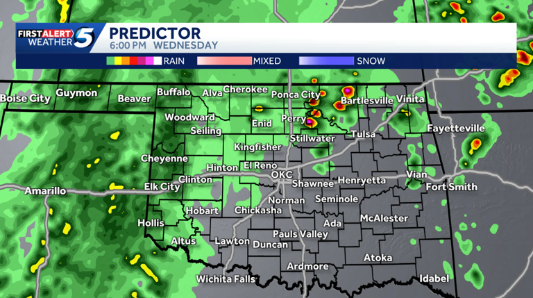 Hour-by-hour forecast: When will storms with a tornado and hail risk ...