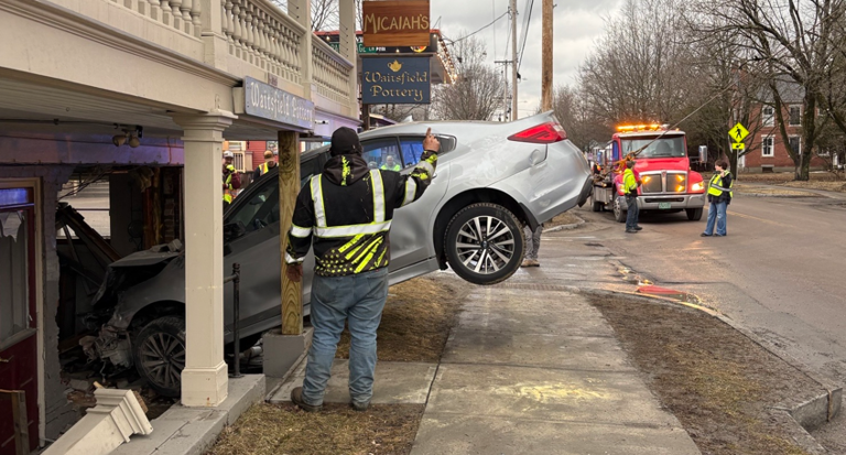 Vermont man smashes car into store in DUI crash, police say