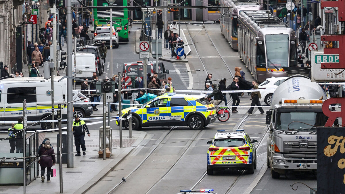 Cyclist in his 20s dies in collision with truck in Dublin city centre