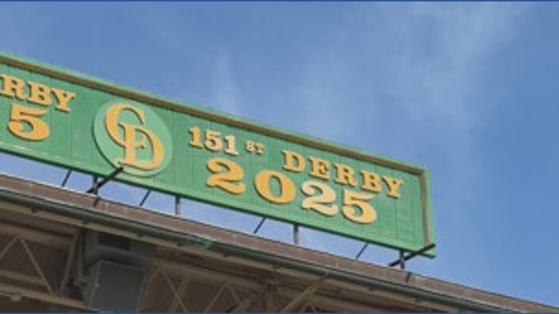 Watch: Derby 152 sign goes up