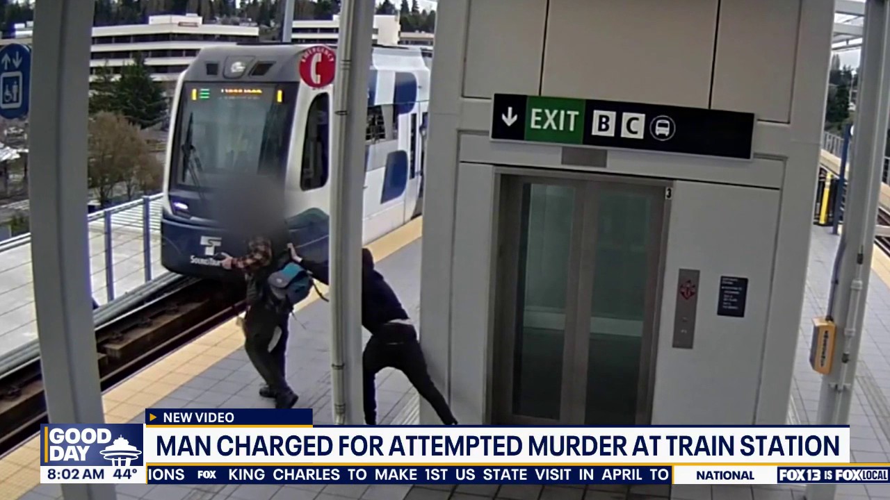 Man charged for attempted murder at Seattle light rail station