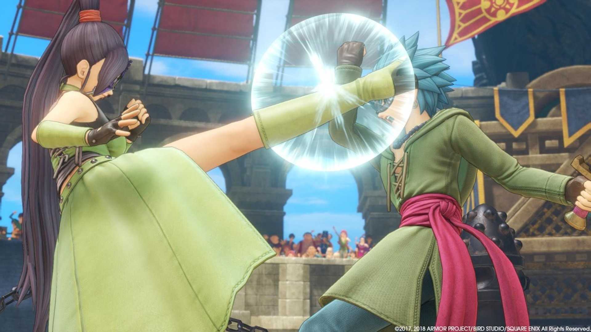 Dragon Quest XI Fight