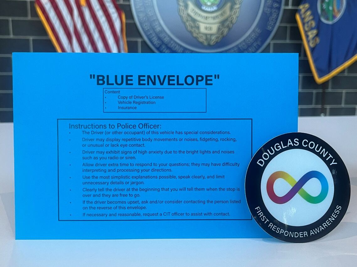 Douglas County first responders introduce 'Blue Envelope Program' to ...