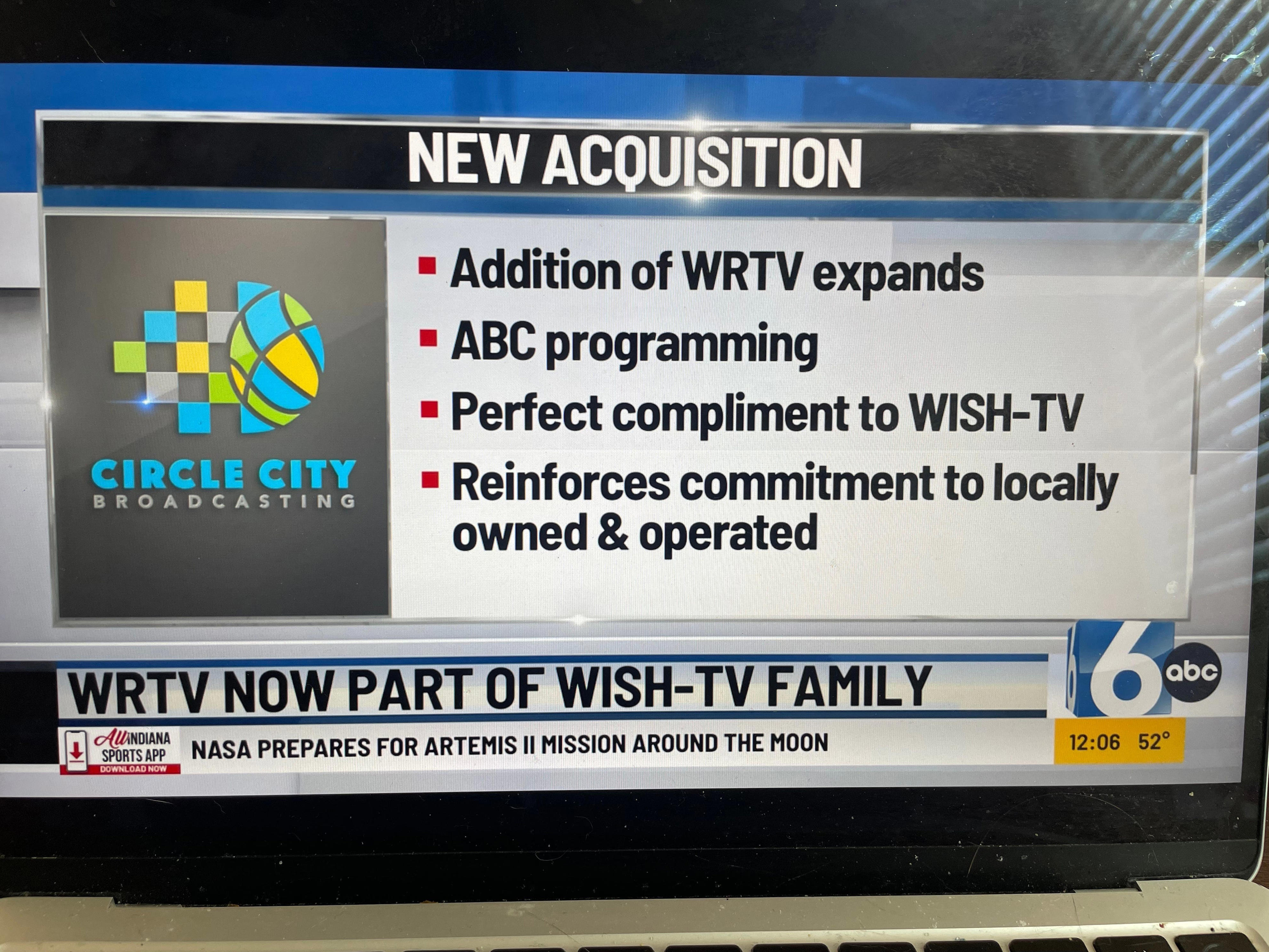 Circle City Broadcasting leveled the WRTV newsroom. It's still hiring