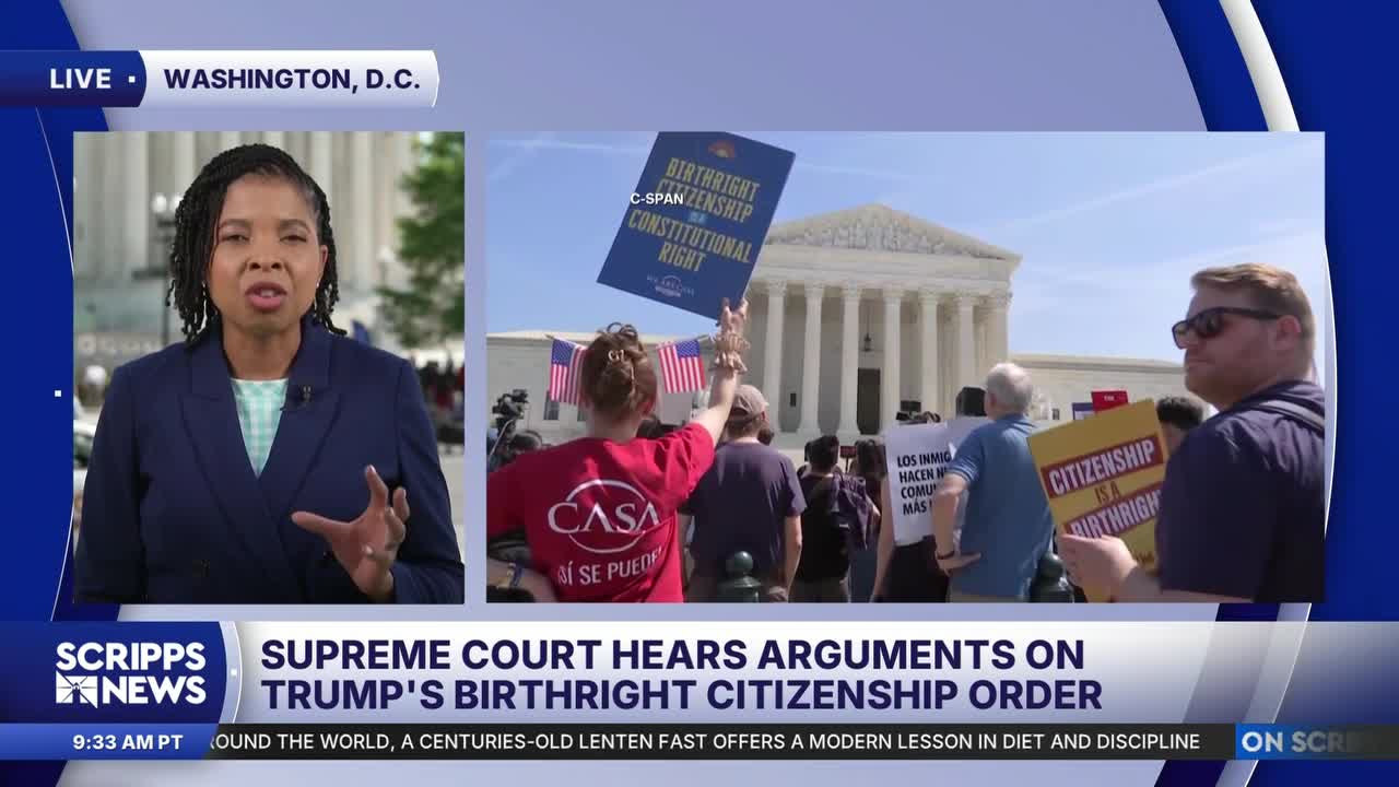 Supreme Court justices appear skeptical of Trump birthright citizenship ...
