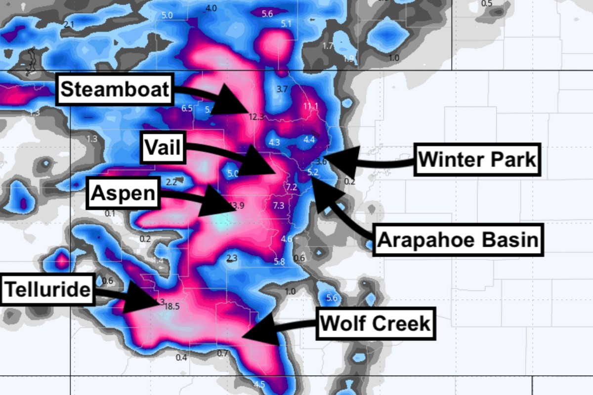 Colorado ski resorts bracing for 20+ inches of snow