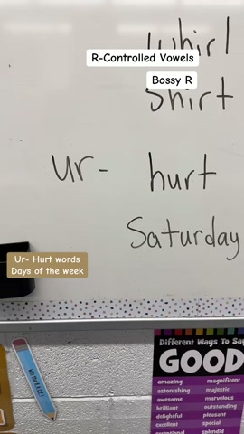 Quick Bossy R mini lesson students remember