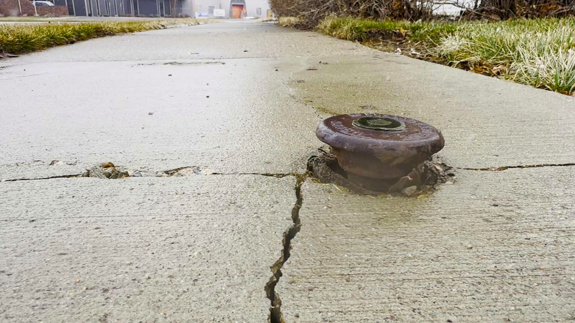 Curb Stops Pop Up On Bismarck Sidewalks 