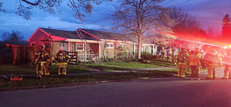 Family displaced after fire damages Cumberland County home
