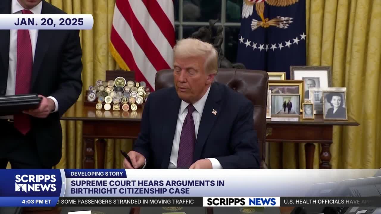 Supreme Court justices appear skeptical of Trump birthright citizenship ...