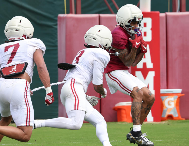 Photo gallery: Alabama hits the field for ninth spring practice