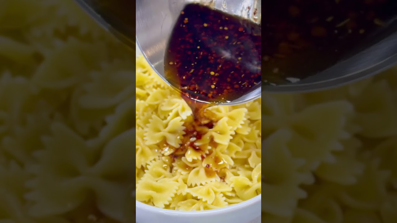 Spicy Thai pasta salad (everyone will be asking for the recipe!) # ...