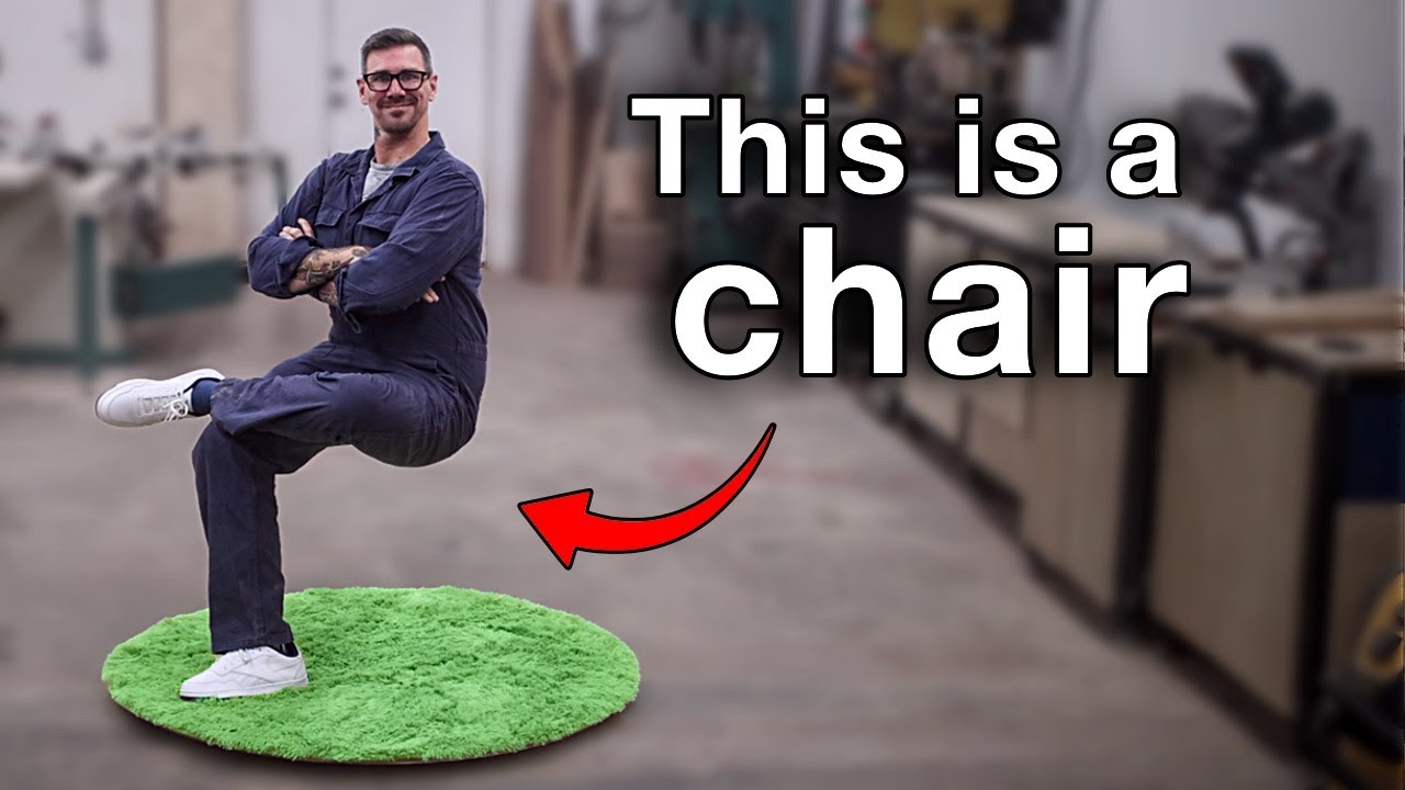 I made 5 chairs that trick your eyes!