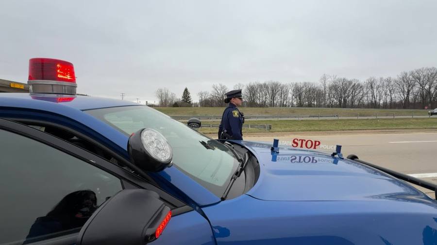 Police crack down on distracted driving along I-94