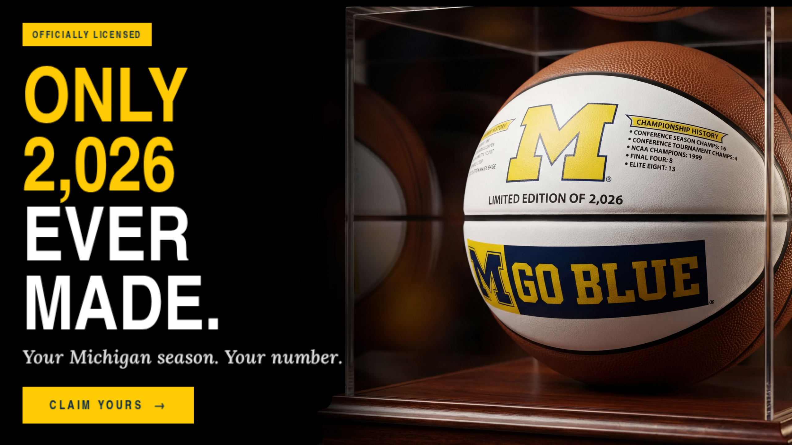 Celebrate Michigan basketball’s historic 2026 regular season with a ...