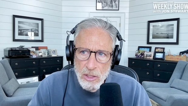 Jon Stewart says Trump