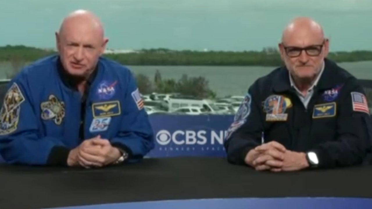 Former NASA astronauts Sen. Mark Kelly and Scott Kelly on Artemis II launch