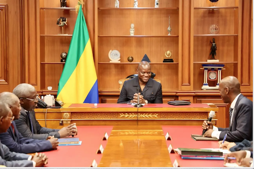 Le Chef de l’État reçoit une délégation du barreau du Gabon