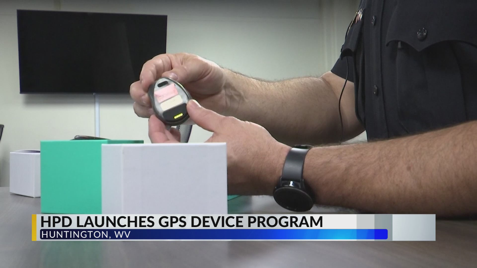 Huntington police launch GPS device program