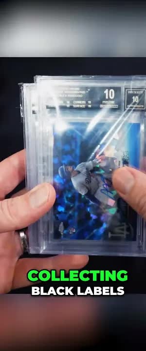 This collector only buys BGS black labels? 😮
