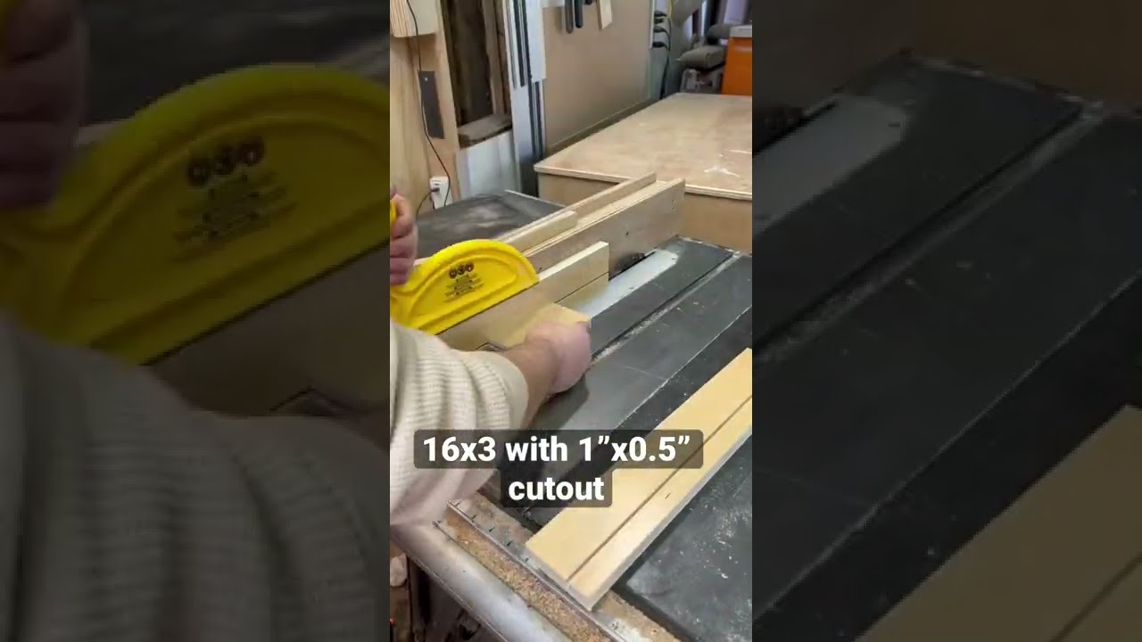 Making a table top trim router sled for board flattening #woodworking # ...