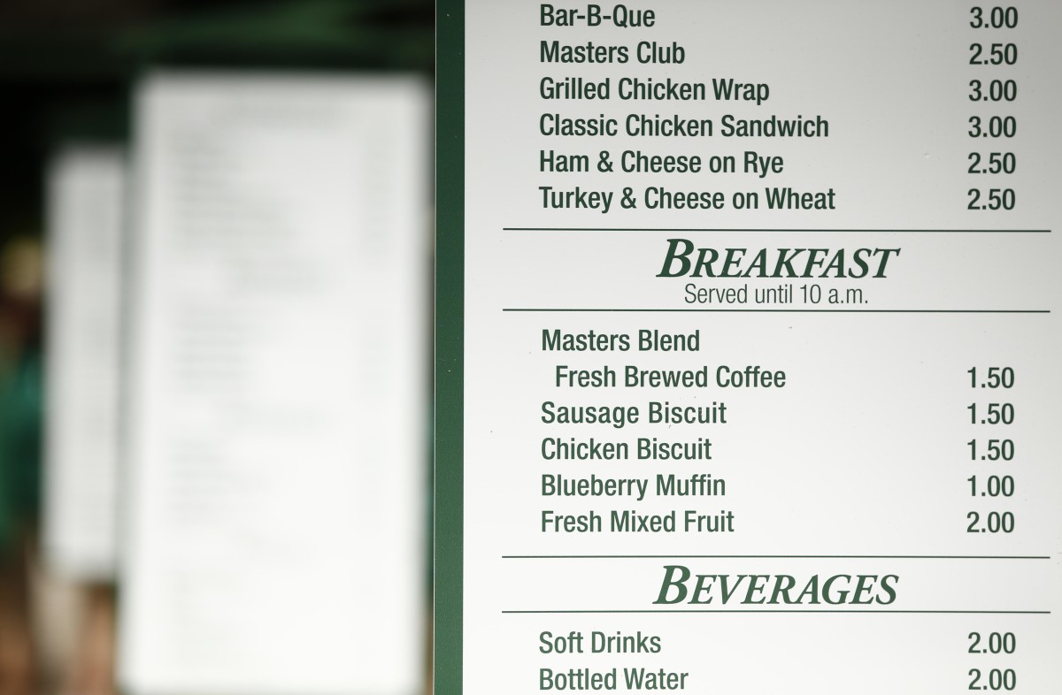 The taste of the Masters: Why Augusta’s concessions still feel like ...