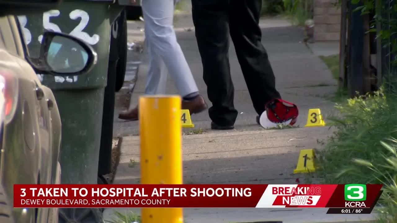 3 men injured in south Sacramento shooting, sheriff's office says