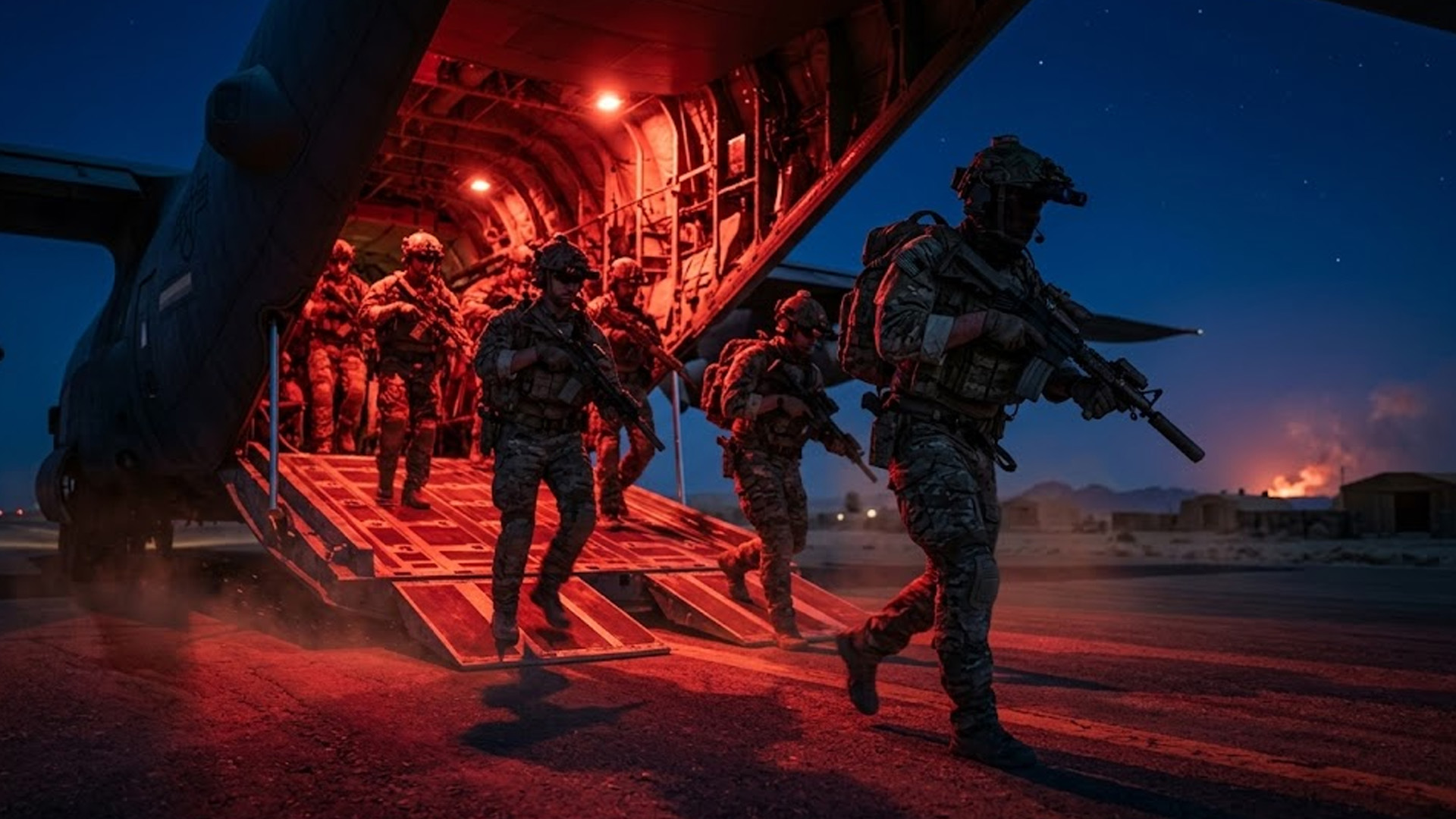 The moment US special forces entered Iran | Watch