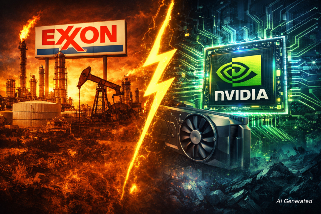 Exxon just overtook Nvidia — in a twist unthinkable three months ago