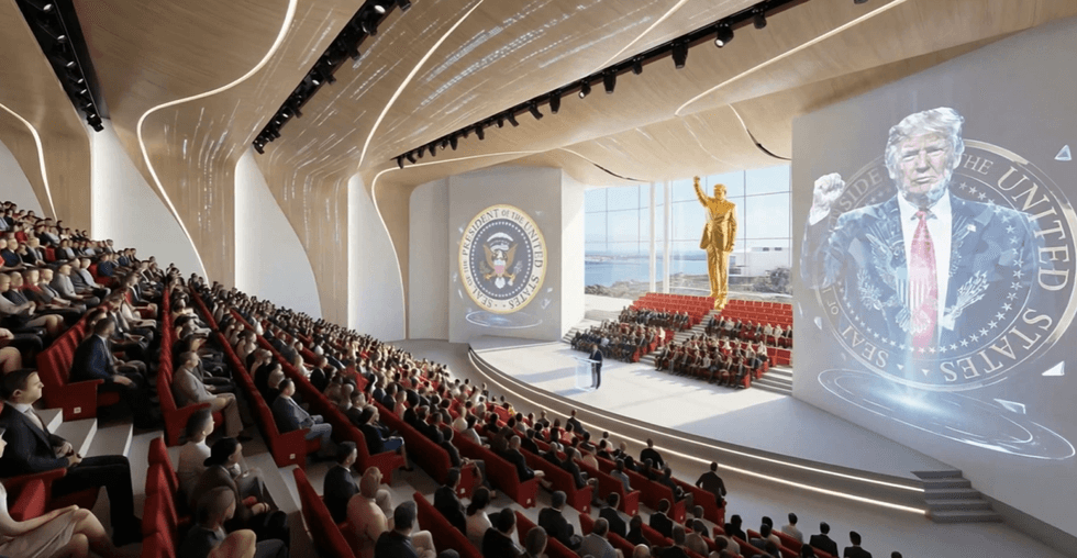 Donald Trump to install two giant golden statues of himself in ...