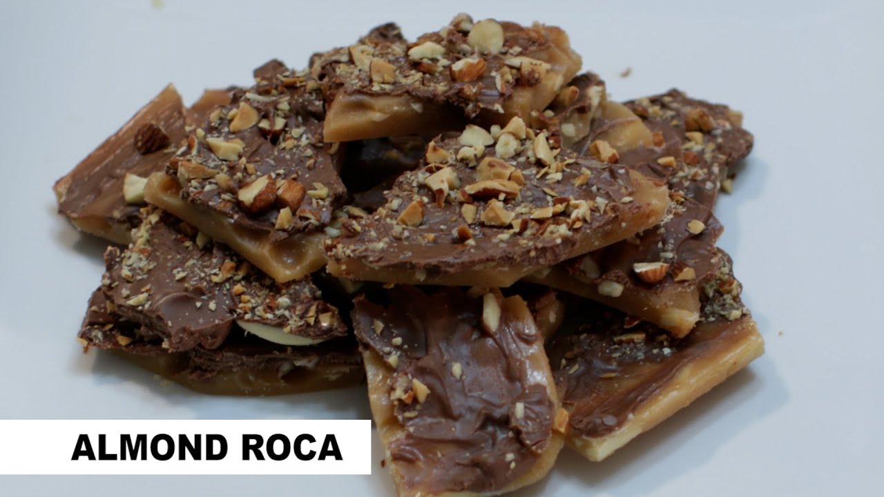 Homemade almond roca recipe