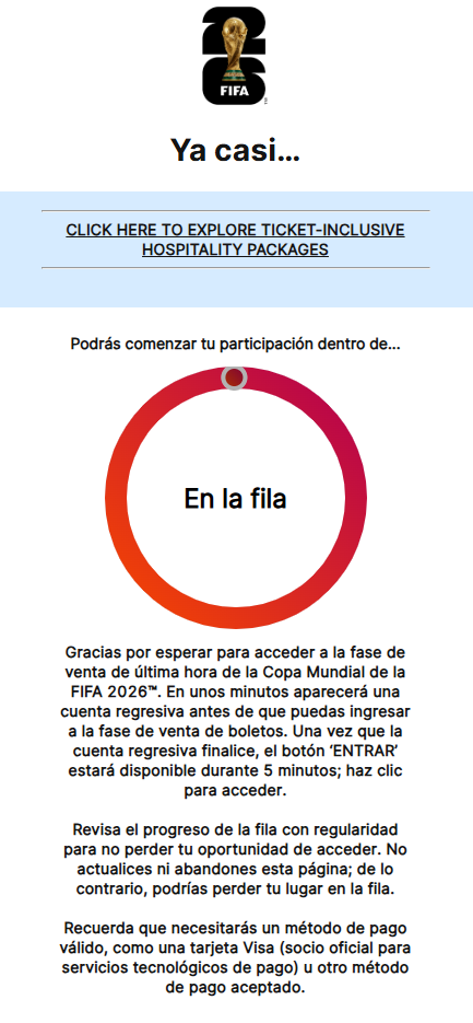 FIFA lanza venta de última hora de boletos para el Mundial 2026: cómo ...