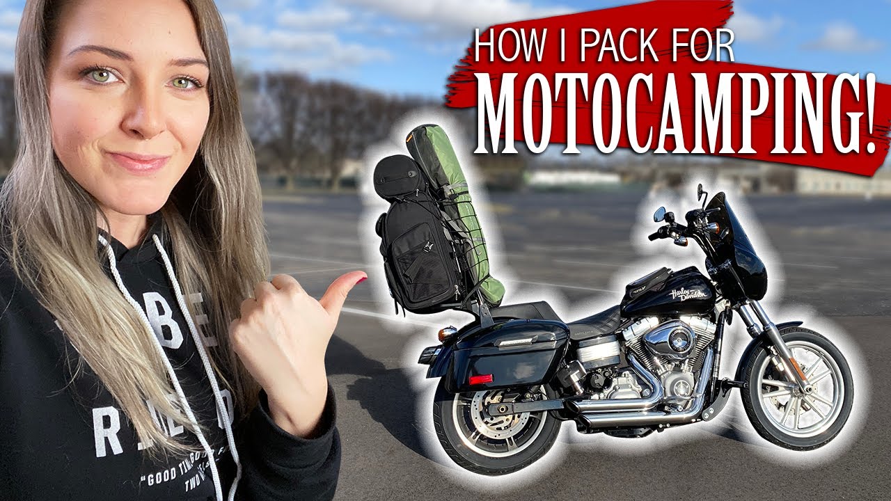 Motorcycle camping gear: my essentials!